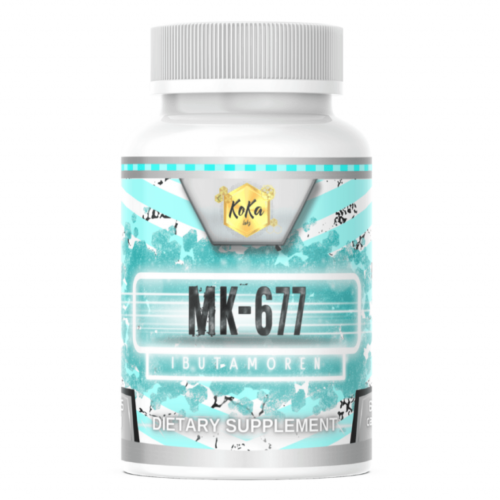 MK-677 Ibutamoren Koka Labz bottle 12.5mg 60 capsules front label