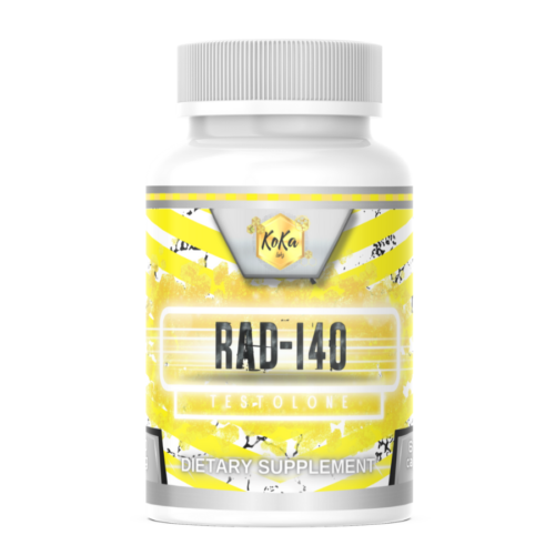 Koka Labz RAD-140 Testolone 10mg 60 capsules supplement bottle
