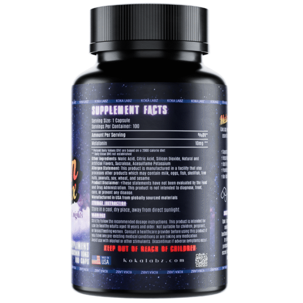 Midnight Reset Nutrition Facts – β-Phenyl-GABA, Glycine, GABA, Ashwagandha, Magnesium, Melatonin